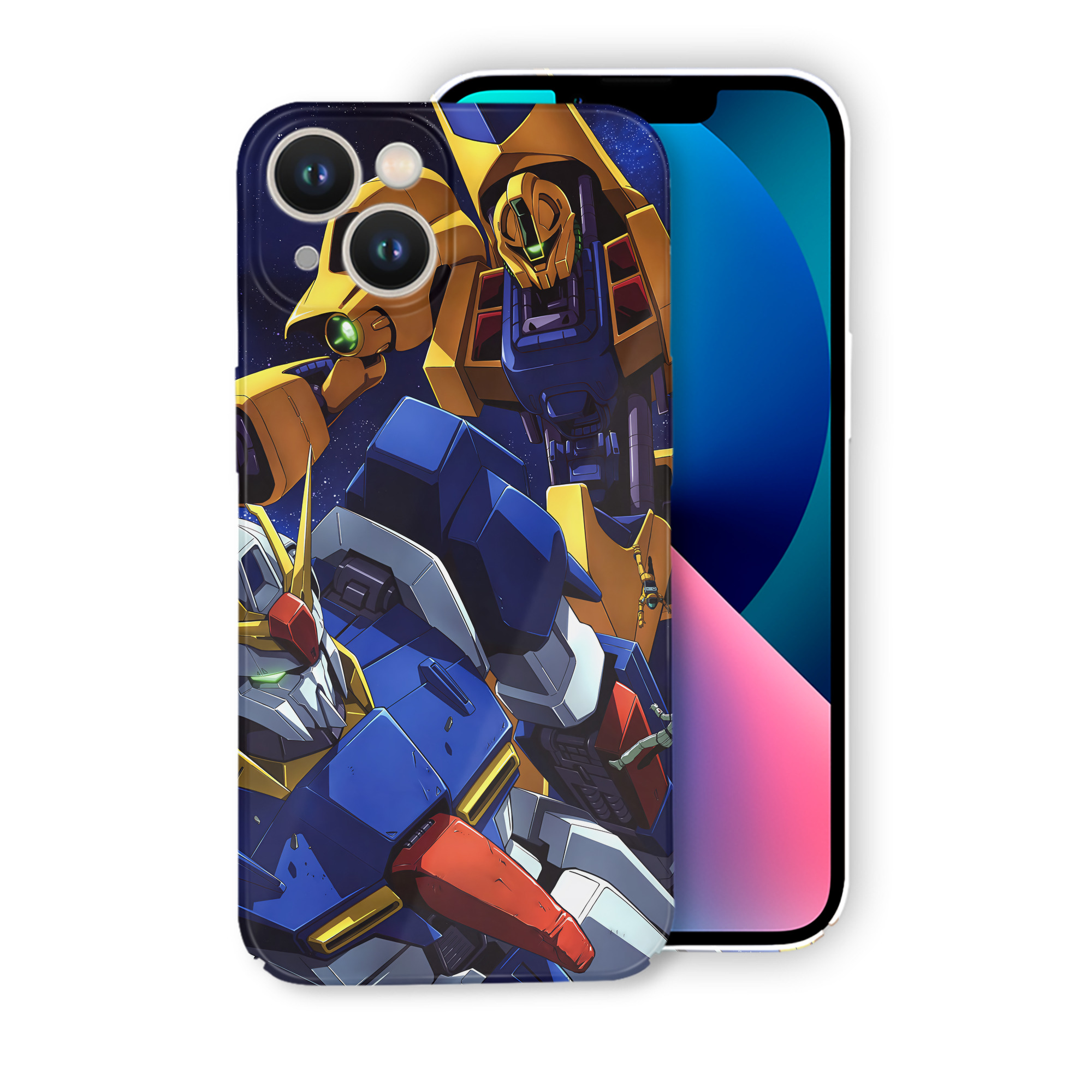 （画像用） 機動戦士ガンダム Mobile Suit Gundam 【iPhone 14シリーズ対応】ハードケース